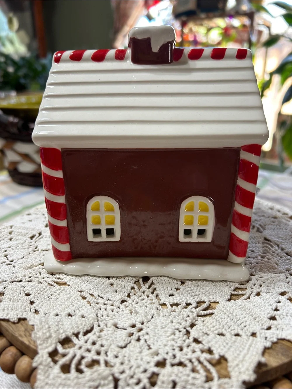Gingerbread House Electric Wax Warmer New In Box Holidays Christmas EveryDay Use
